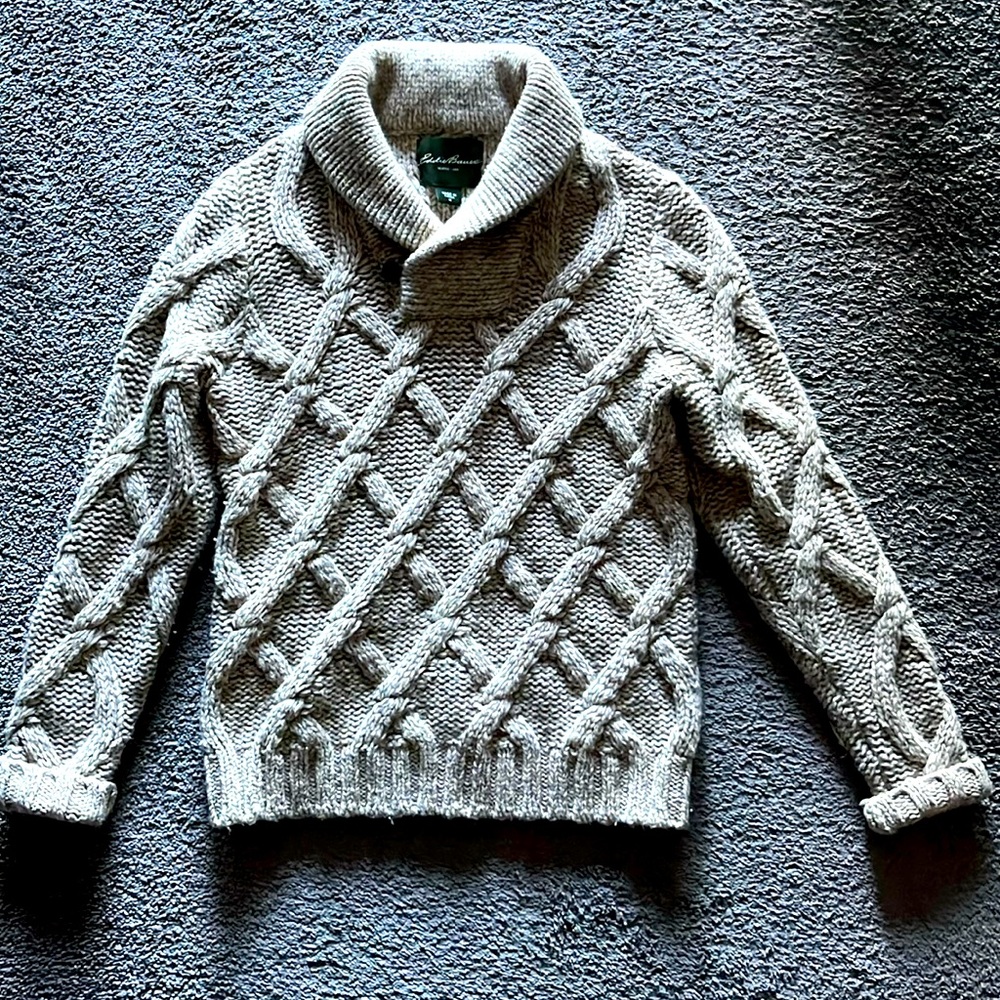 Eddie Bauer Men’s Chunky Sweater